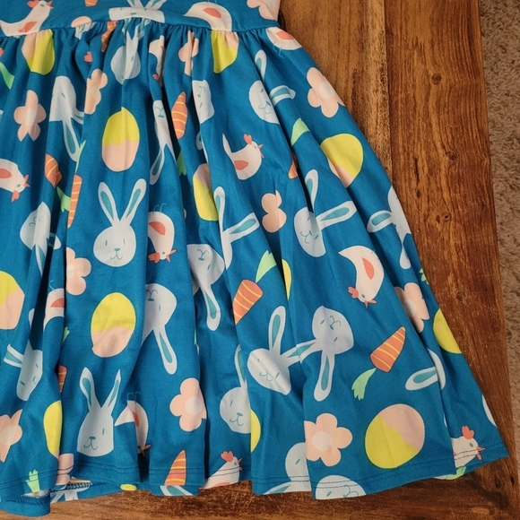 2/$30 NWT Girls 7 Easter Bunny Spring Dress - Picture 16 of 16